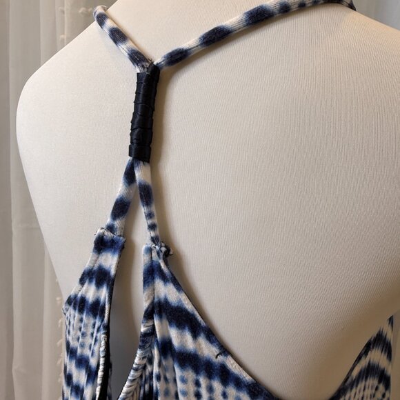 Comfy Stylish Stretch-Knit Tie-Dye Cover-Up Vacation Lounge Dress - Picture 3 of 11